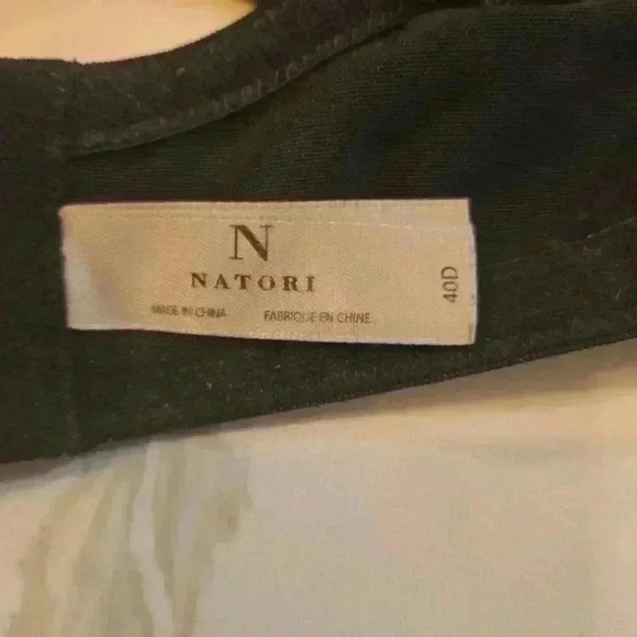 Natori Womens Conceal Contour Full Figure T-Shirt Bra Gel Straps Black Size 40D - Picture 8 of 9